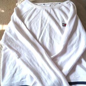 Sweatshirt open neck